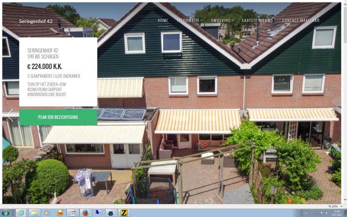 Seringenhof42.nl heb ik bedacht, gemaakt en ontwikkeld om de verkoop van mijn huis extra te stimuleren en te promoten. Deze website dient als ware blikvanger waar geïnteresseerden extra gedetailleerde informatie… Lees meer