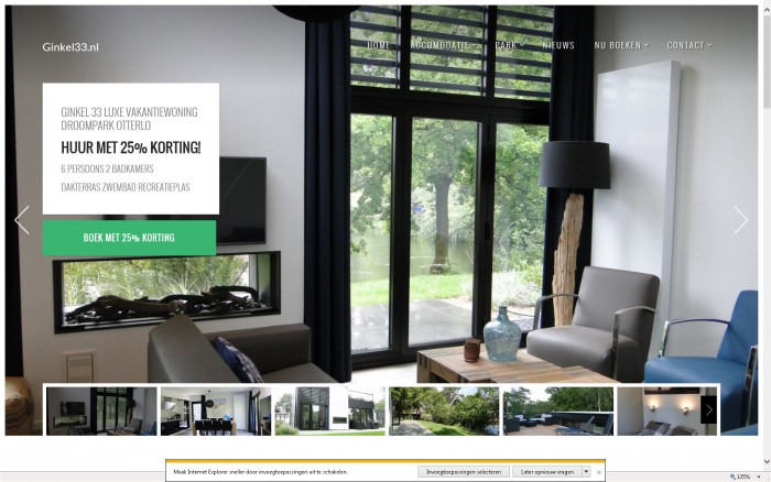 Ginkel33.nl is een website ter promotie om de verhuur van de luxe vakantiewoning op het adres Ginkel 33 te stimuleren. Het project Ginkel33.nl heb ik op basis van een vriendendienst… Lees meer