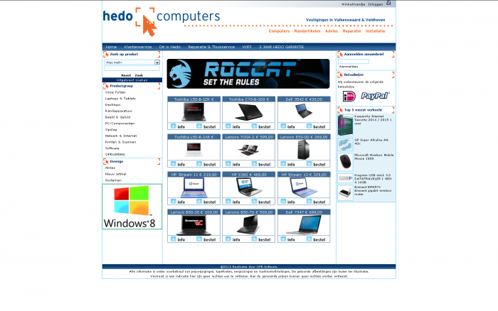 Hedo Computers is een ICT/computerwinkel en ICT dienstverlener voor de zakelijke en particuliere markt met vestigingen in Veldhoven en Valkenswaard. Vanuit mijn rol als E-Business consultant vanuit OFB Software B.V.… Lees meer